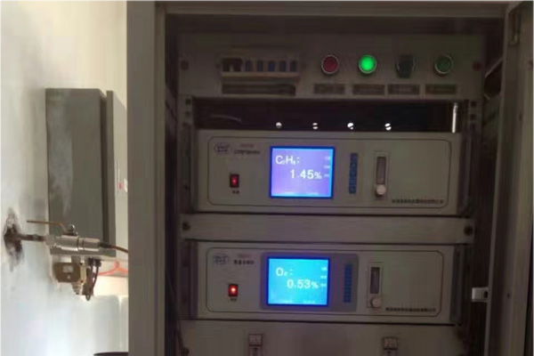 湖北某熱電廠--生物質(zhì)制氣在線檢測(cè) 乙烯、CO、O2等組分